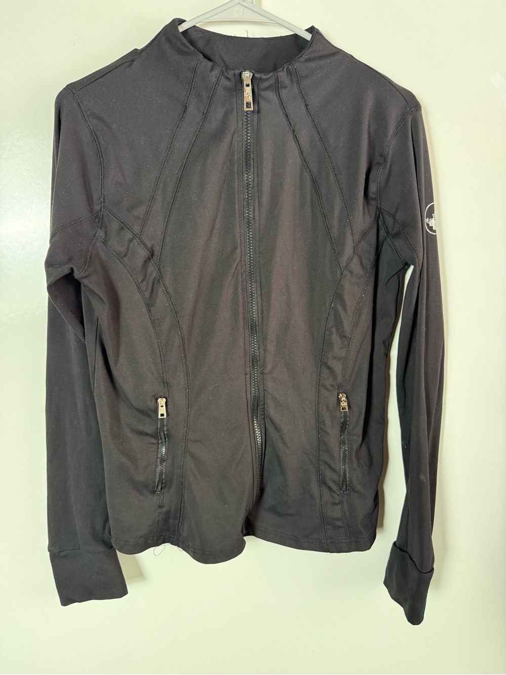 Y2K Athleisure Sporty Minimalist Activewear Streetwear Zip Up Jacket L